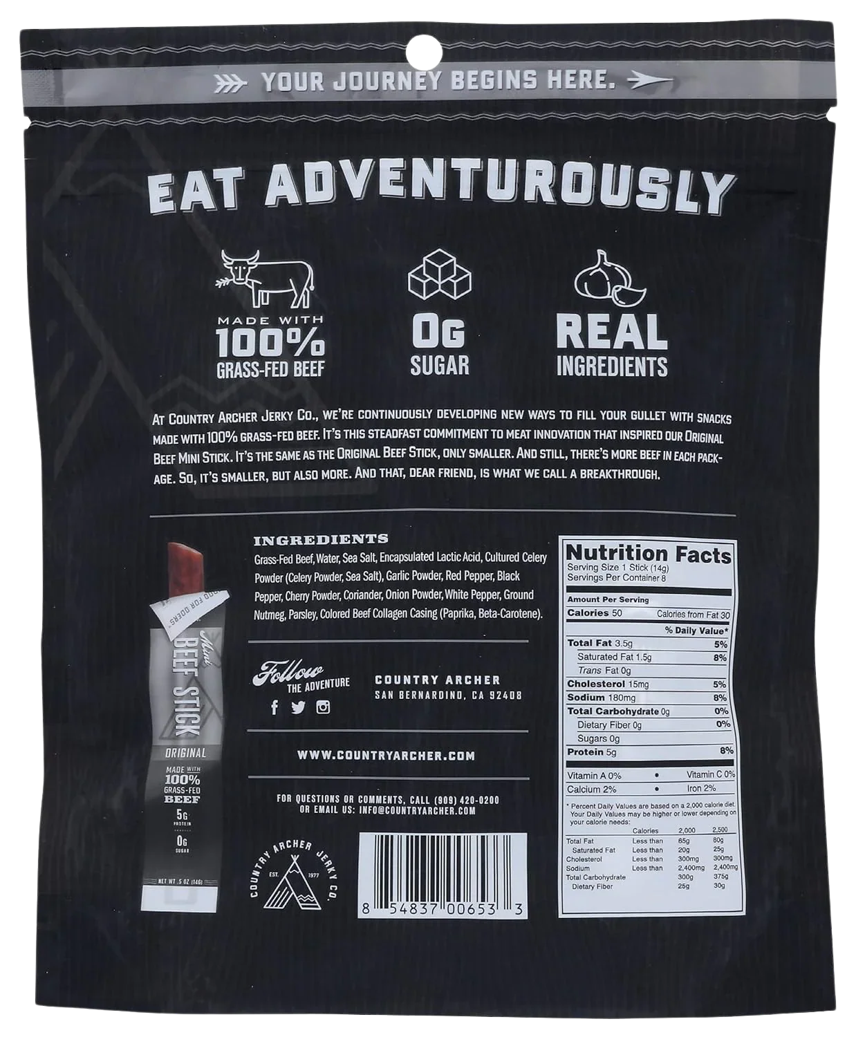 Original Beef Mini Stick Bag