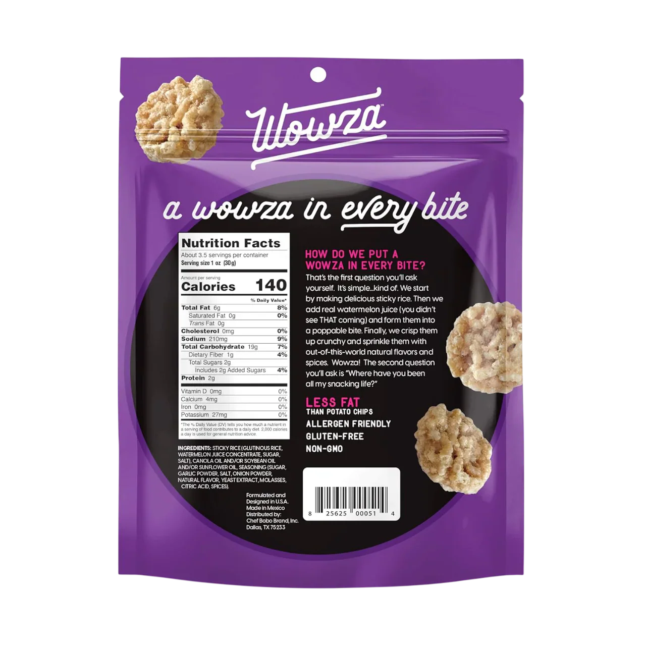 Korean BBQ Crunchy Rice Crisps