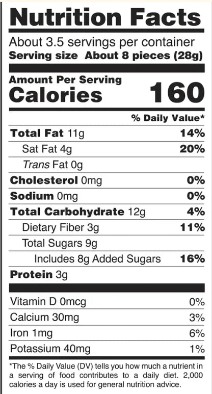 Organic Chocolate Covered Almonds