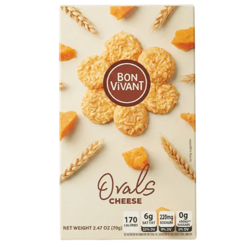 Ovals Cheese Crackers