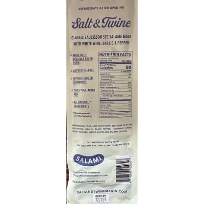 Classic Bistro Salami