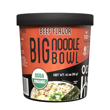Organic Vegan Beef Big Noodle Bowl (6 CT)