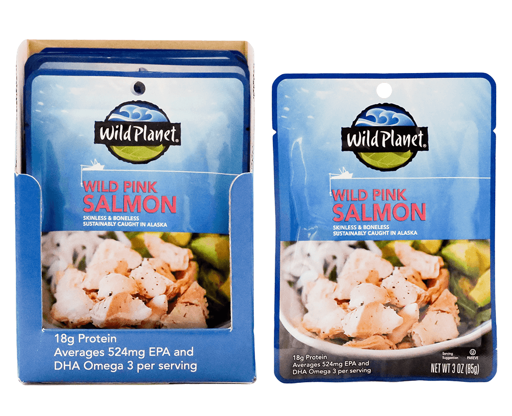 Wild Pink Salmon Single-Serve Pouch