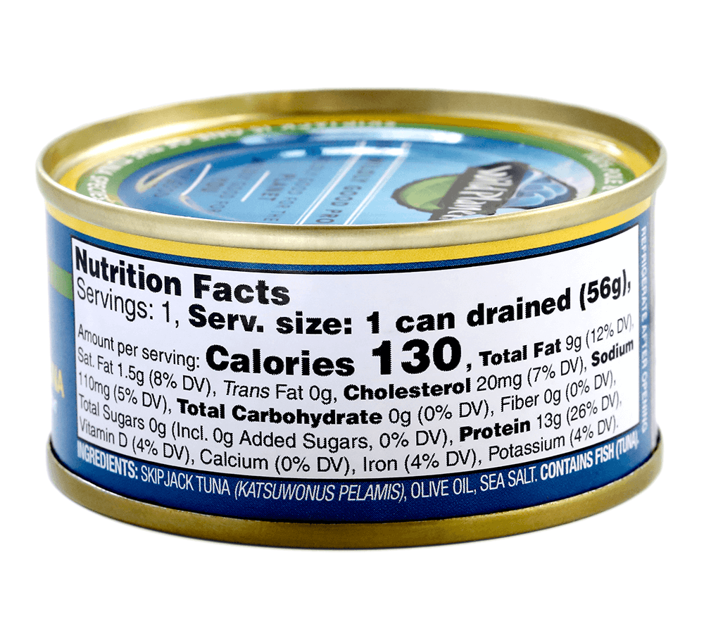 Skipjack Solid Light Wild Tuna in Pure Olive Oil