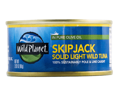 Skipjack Solid Light Wild Tuna in Pure Olive Oil