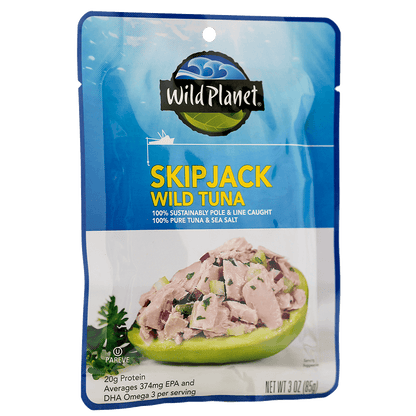 Skipjack Wild Tuna Single-Serve Pouch