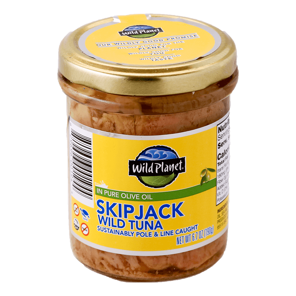 Skipjack Wild Tuna in Pure Olive Oil