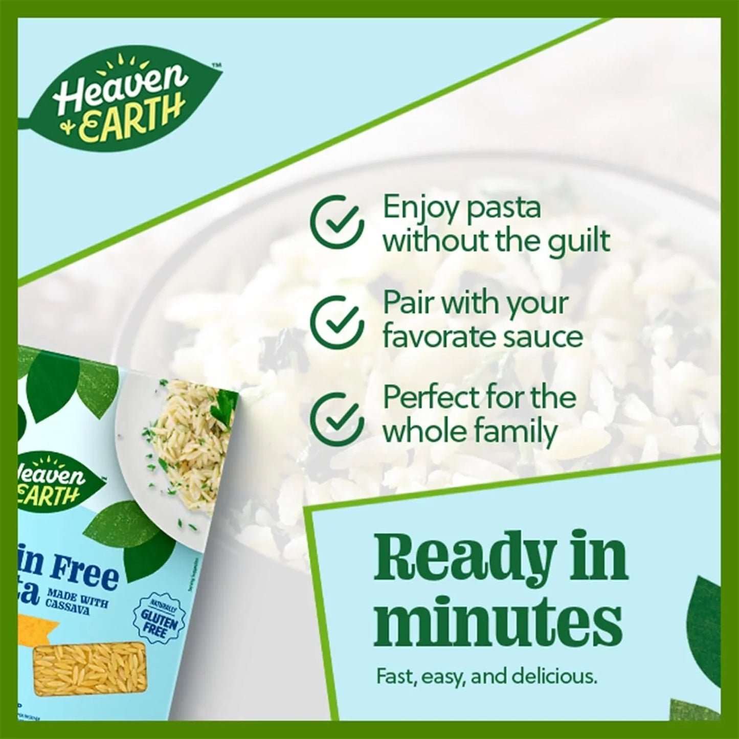 Grain Free Cassava Orzo Pasta