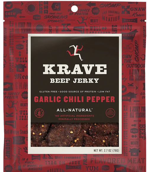 Garlic Chili Pepper Beef Cuts Jerky
