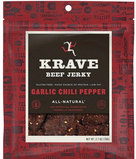 Garlic Chili Pepper Beef Cuts Jerky