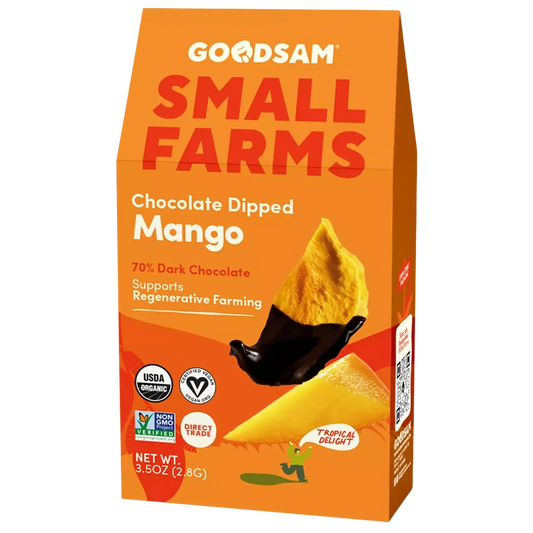 Organic Chocolate Dipped Mango