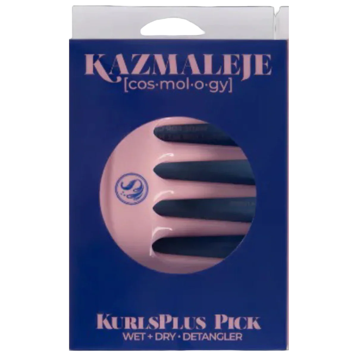 KurlsPlus Pick Hair Comb - Rose