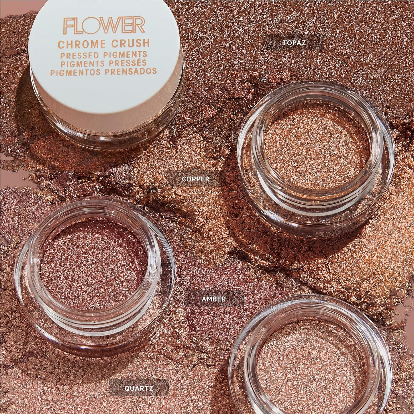 Chrome Crush Pressed Pigments Amber
