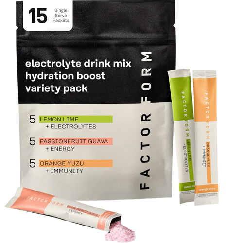 Hydration Boost Electrolyte Powder - Variety Pack (15 Packets)