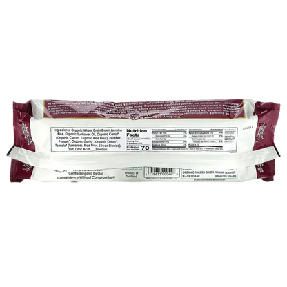Organic Vegetable Brown Rice Snaps