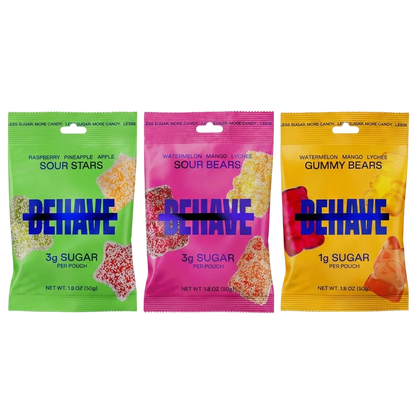 Sweet and Sour Bears and Stars Sampler (3 CT)
