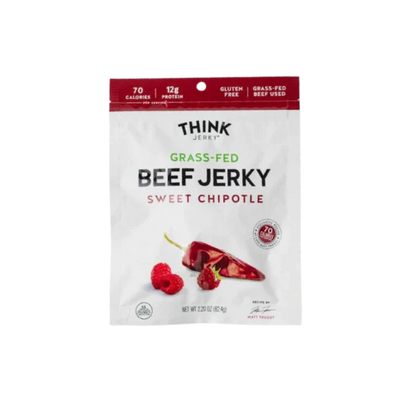 Grass-Fed Beef Jerky - Sweet Chipotle