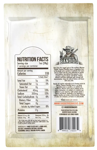 Habanero Carne Seca Beef Jerky