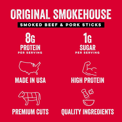 Beef & Pork Jerky Sticks (16 CT)