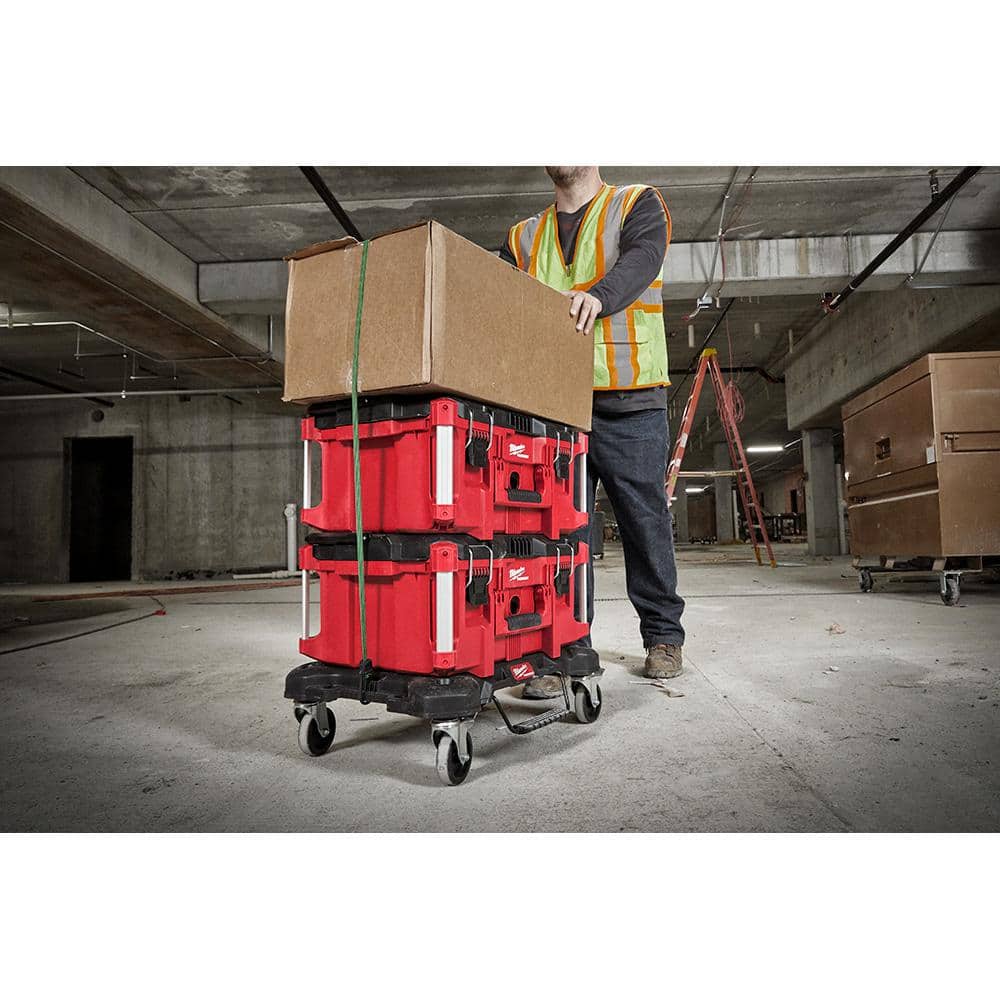 PACKOUT Dolly 24 in. x 18 in. Black Multi-Purpose Utility Tool Cart