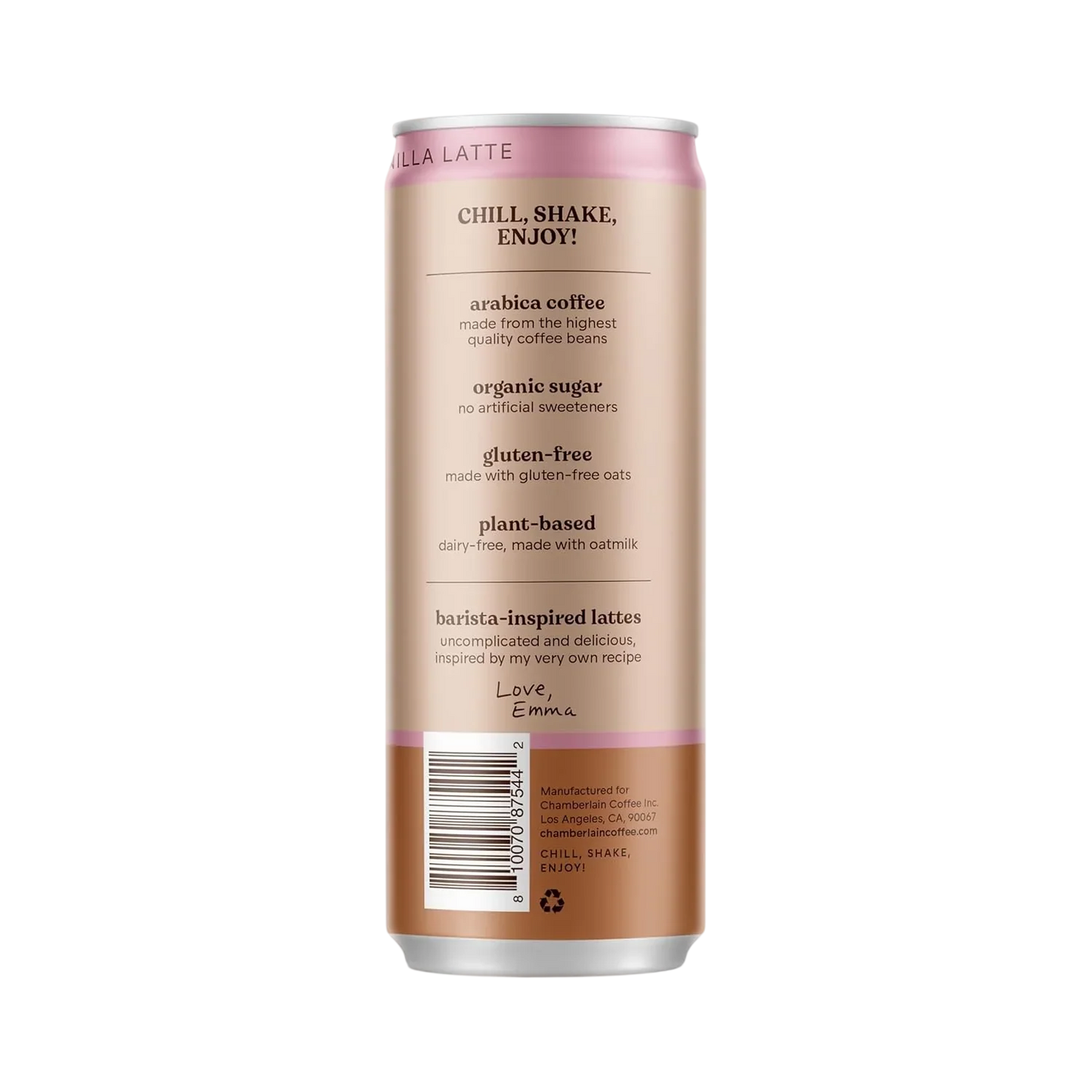 Vanilla Latte With Oat Milk (12 CT)
