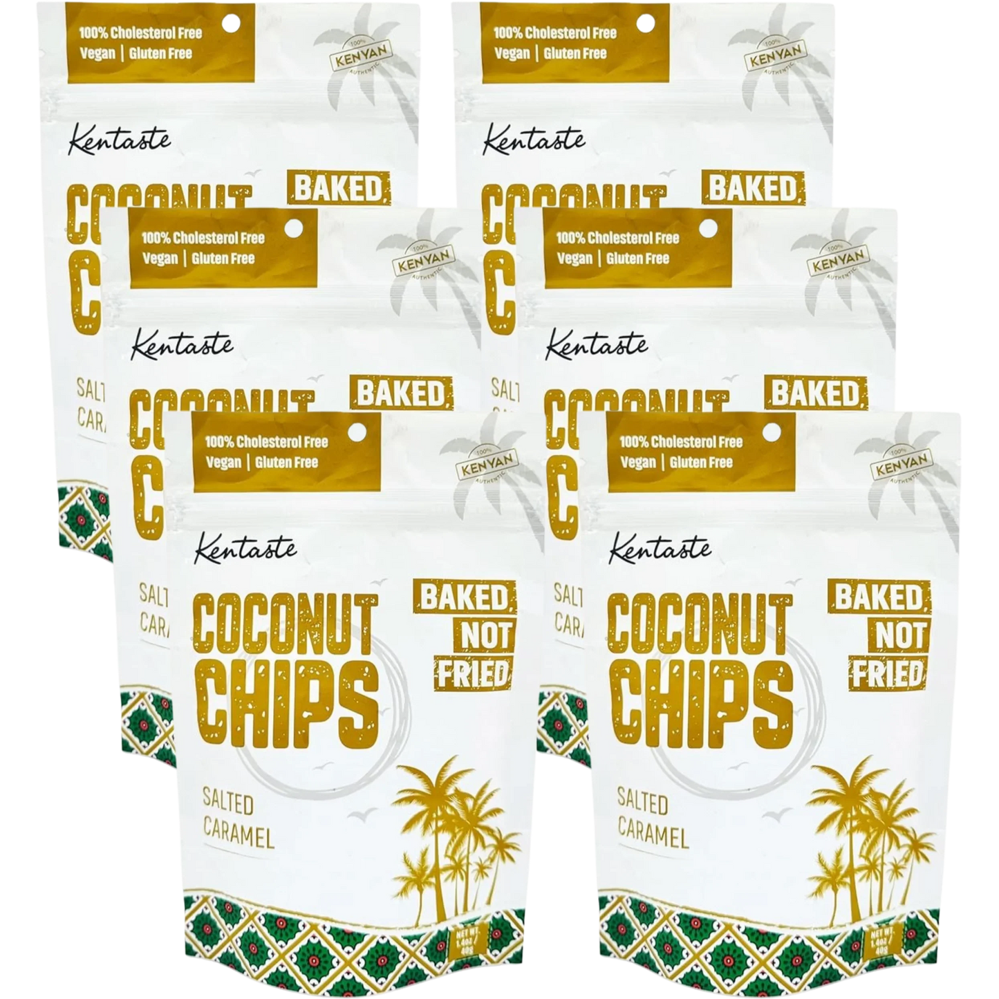 Salted Caramel Coconut Chips (6 Pack)
