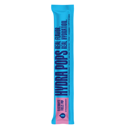 Hydra Pops Strawberry Electrolyte Freeze Pops (6 CT)