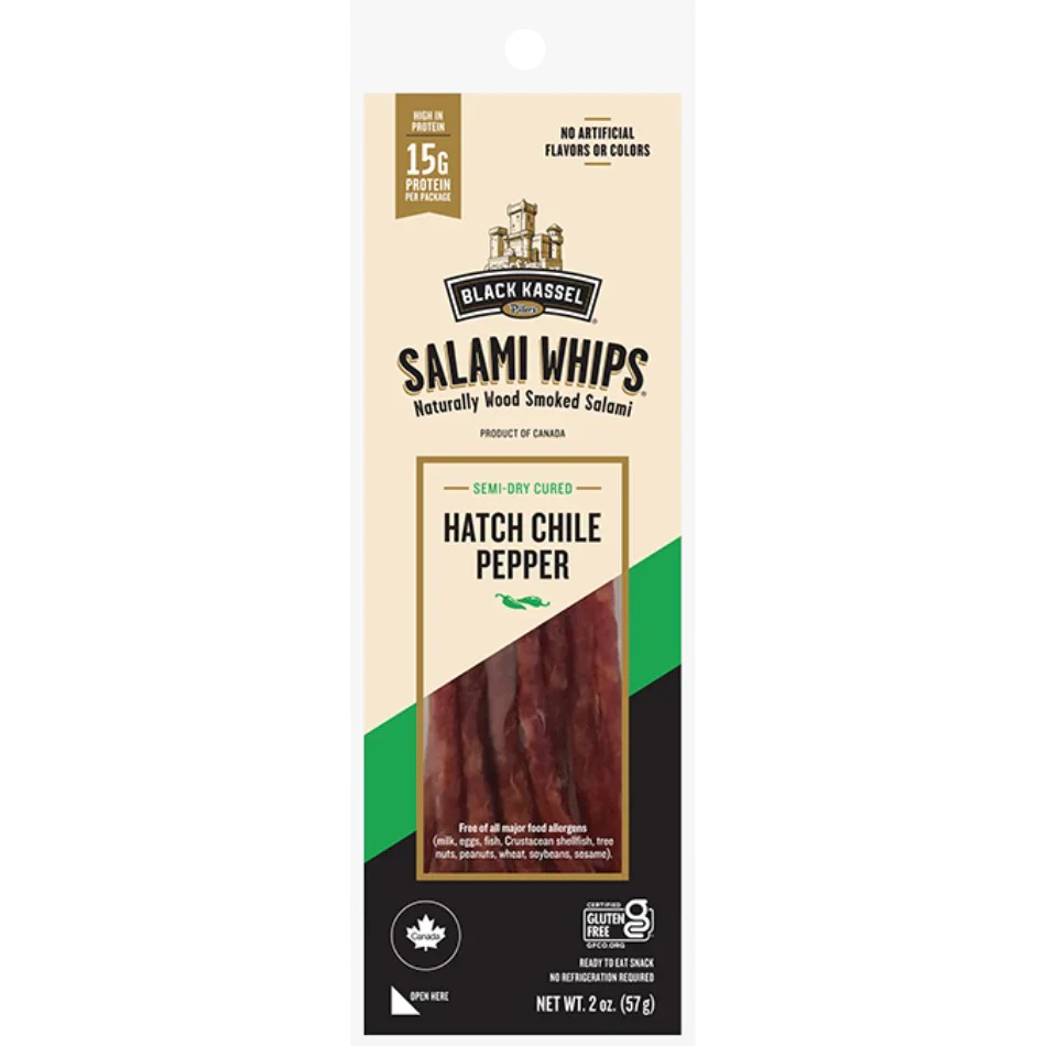 Salami Sticks Hatch Chile Pepper (16 packs)