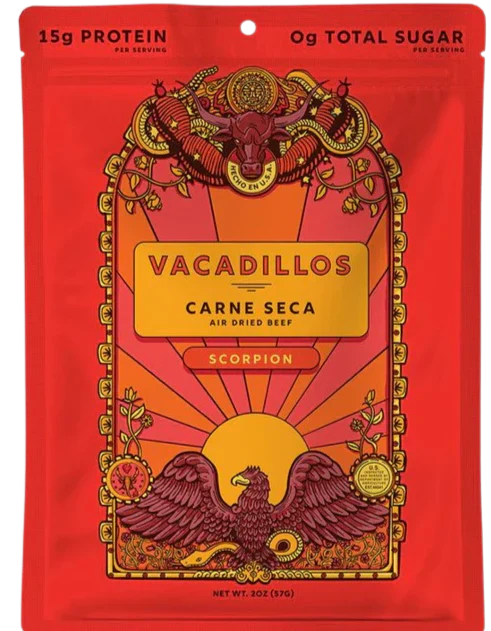Carne Seca Scorpion Jerky (8 Pack)
