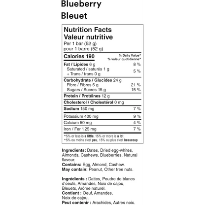 Blueberry Protein Bar (12 CT)