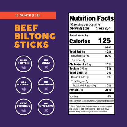 Biltong Stick Minis Chili