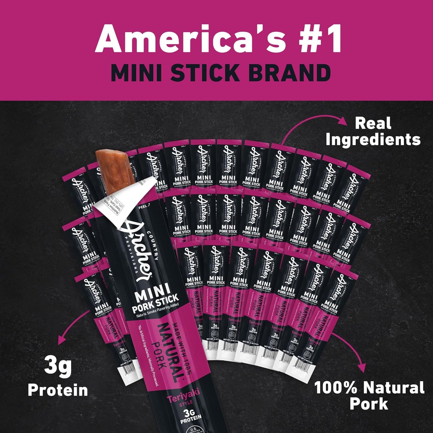 Minis Teriyaki Pork Stick (8 CT)