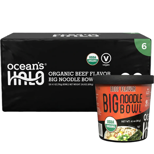 Organic Vegan Beef Big Noodle Bowl (6 CT)