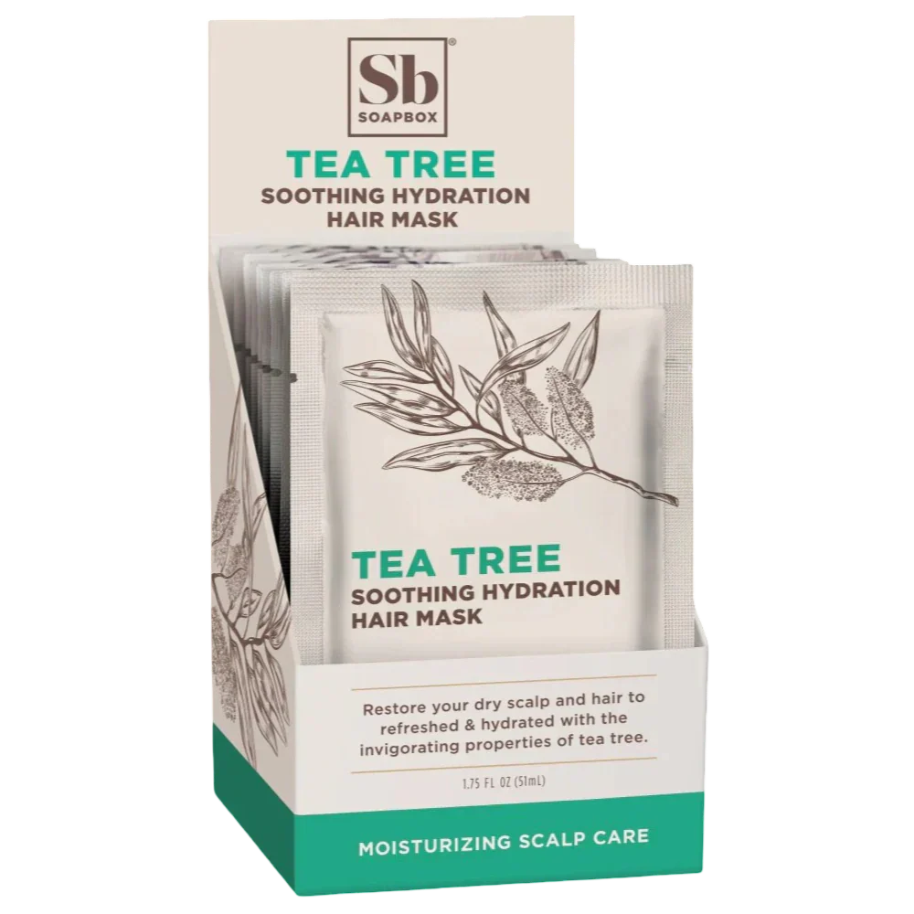 Purifying And Hydrating Tea Tree Oil Hair Mask Sachet (12 CT)