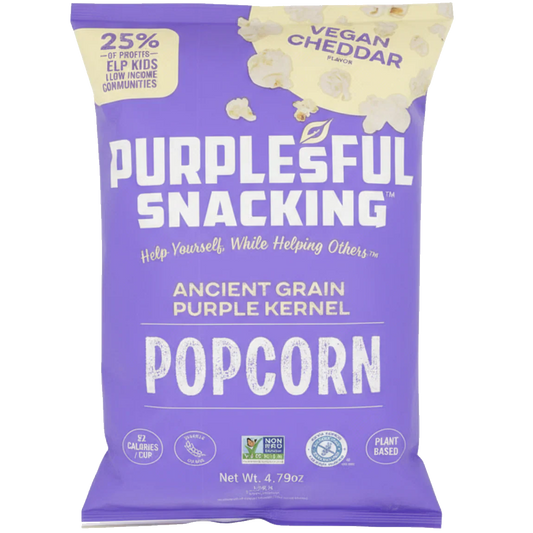Vegan Cheddar Popcorn