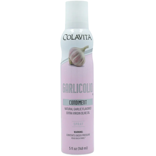 Garlic Flavored Extra Virgin Olive Oil Spray