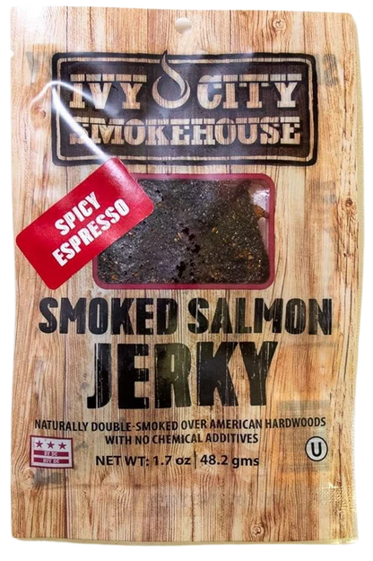 Spicy Espresso Salmon Jerky