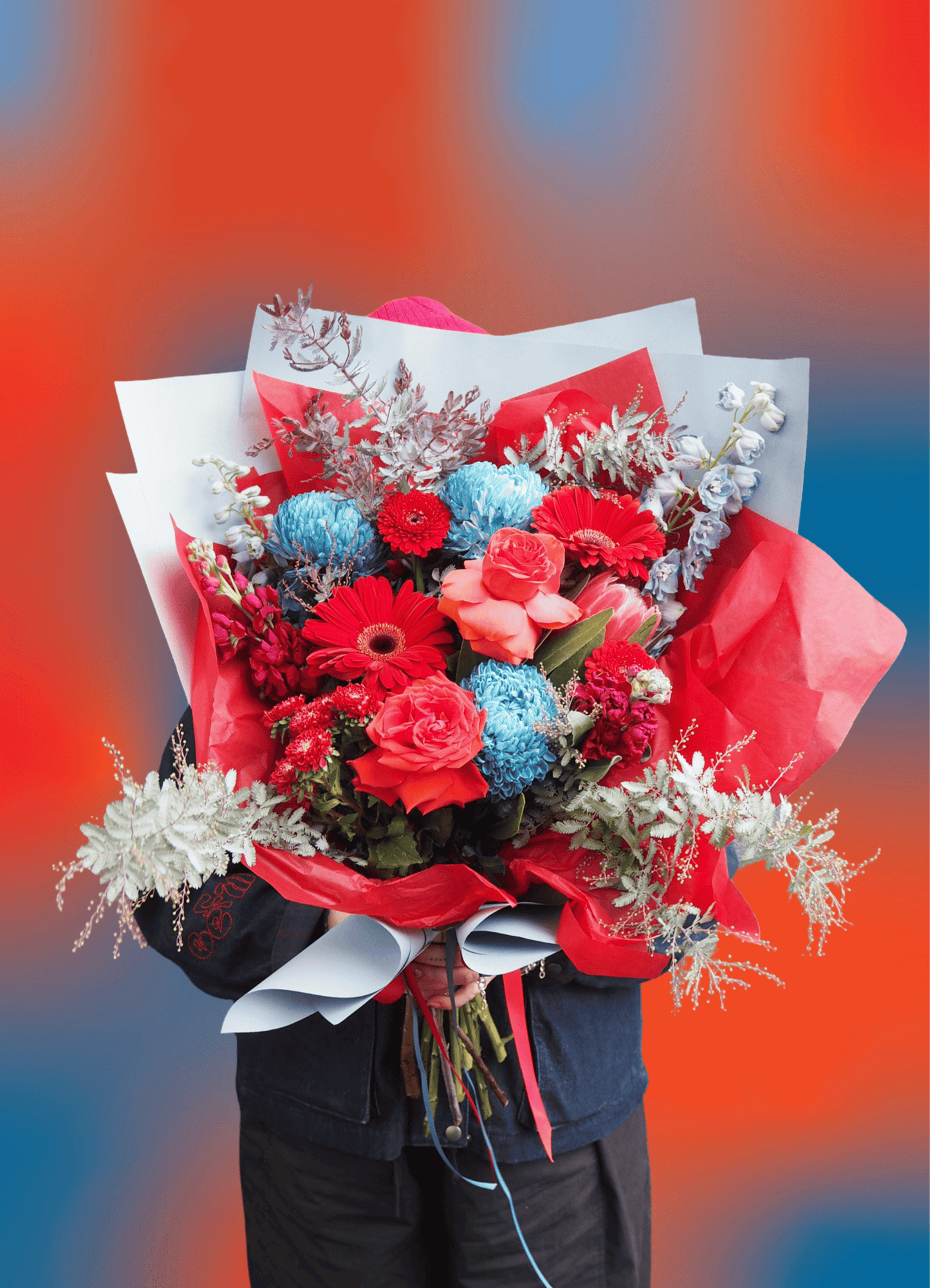 Blue Moon Bijou Bouquet