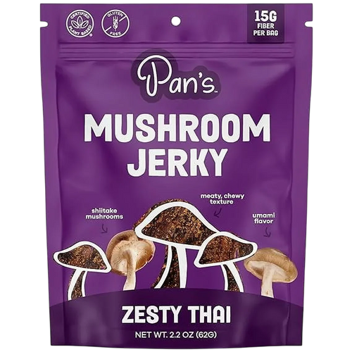 Zesty Thai Mushroom Jerky