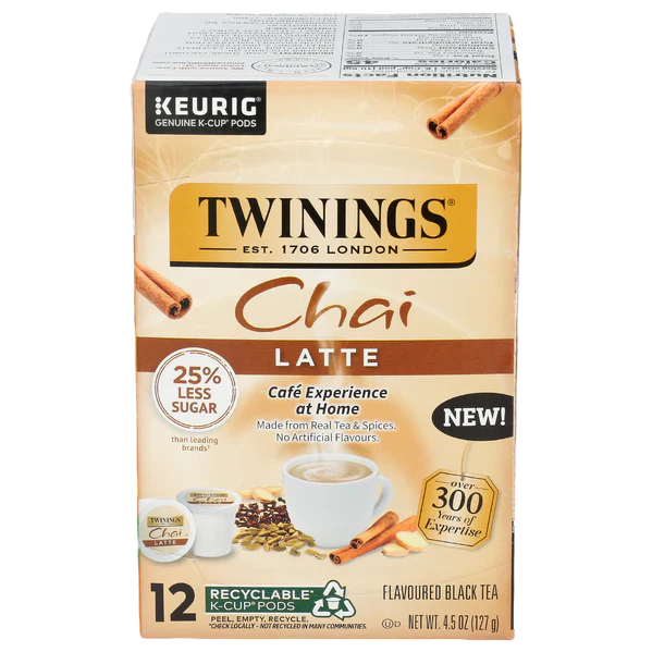Chai Latte Black Tea K-Cup Pods