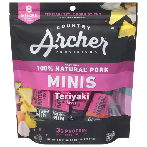 Minis Teriyaki Pork Stick (8 CT)