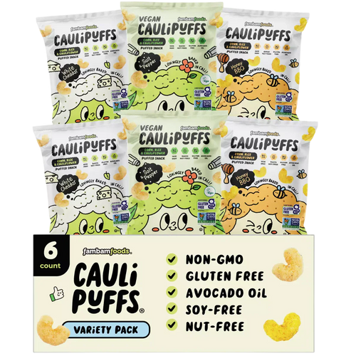 Puffed Snack Variety Pack (6 Pack)