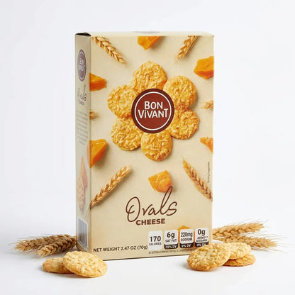 Ovals Cheese Crackers