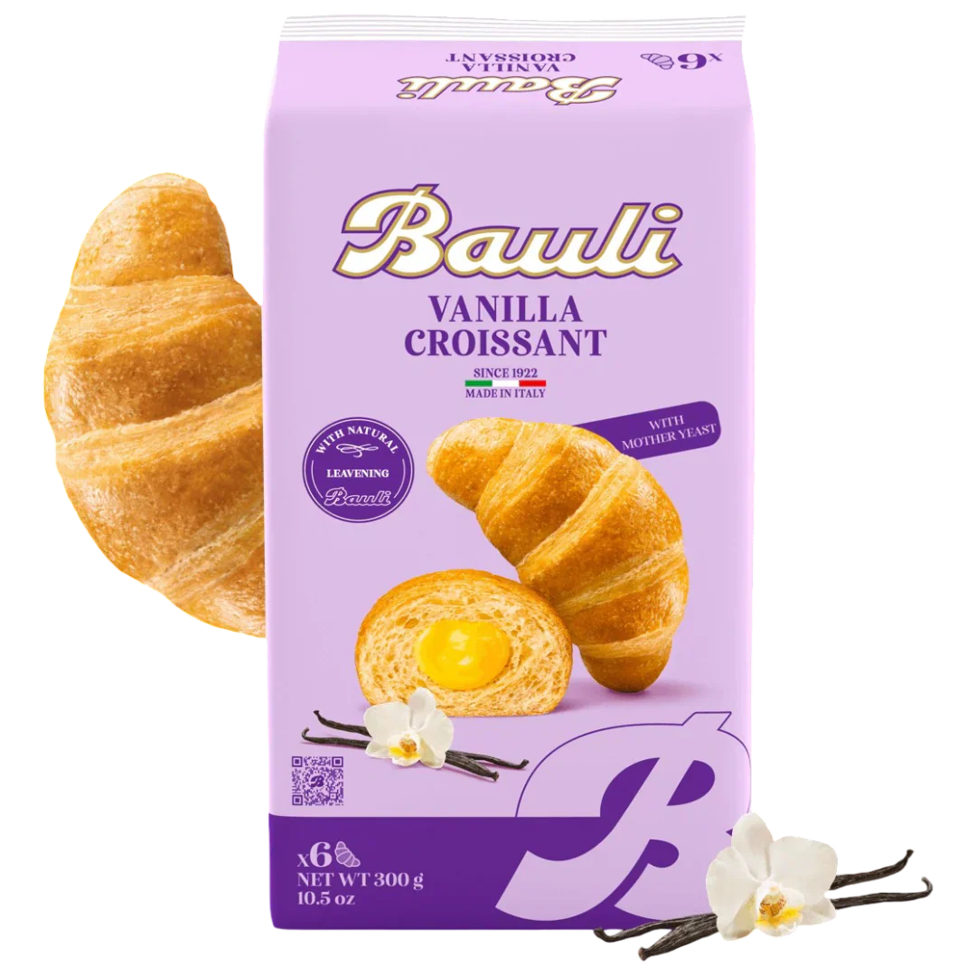 Italian Croissant With Vanilla Cream