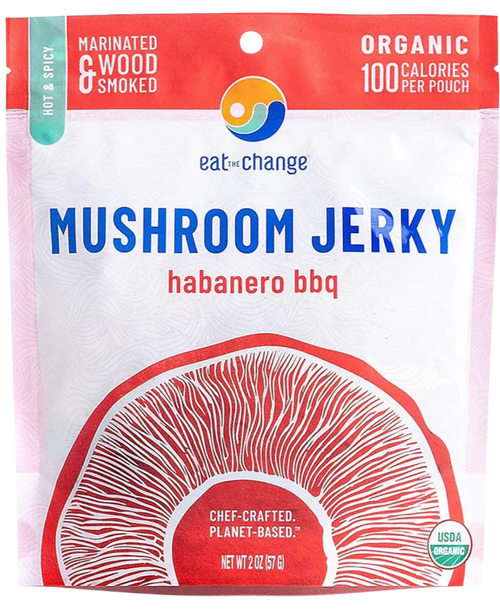 Organic Mushroom Habanero Jerky BBQ