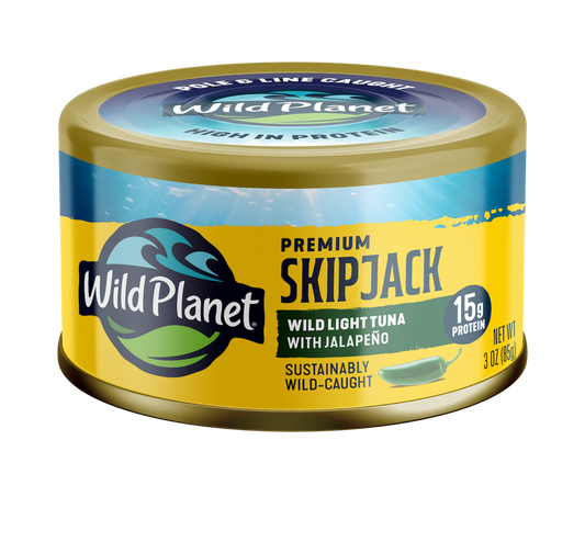 Premium Skipjack Wild Light Tuna with Jalapeño