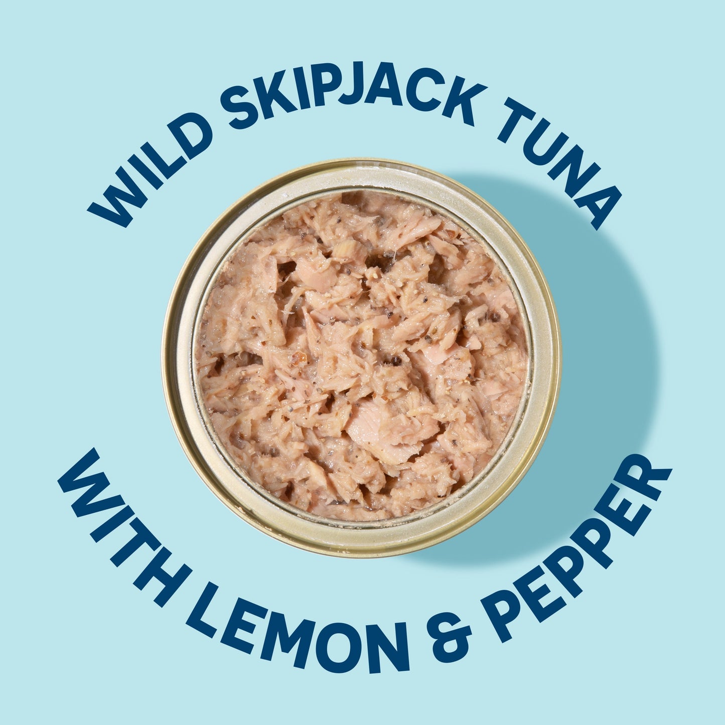 Premium Skipjack Wild Light Tuna with Lemon & Pepper