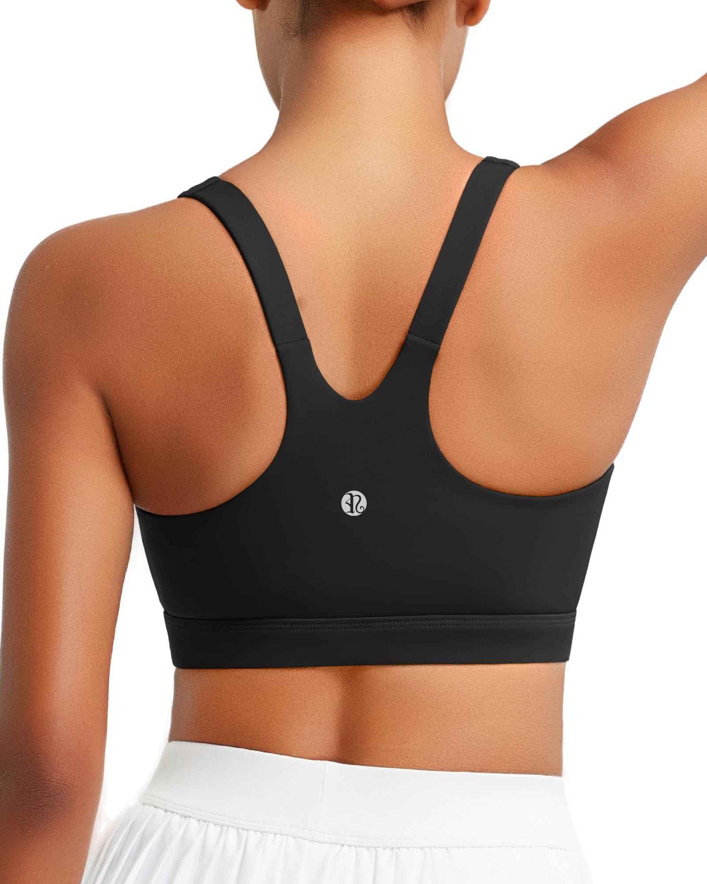 RUNNING GIRL® High-Impact Crisscross Back Sports Bra with Removable Pads