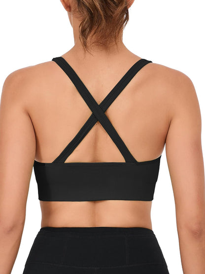 RUNNING GIRL® High-Impact Sculpting Sports Bra | Fixed Moulded Cups & Versatile Racerback Design