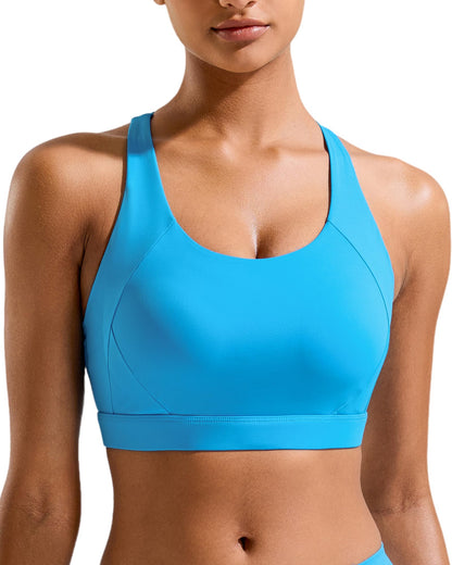 RUNNING GIRL® High-Impact Back-Support Sports Bra | Fixed Molded Cups